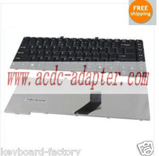 NEW Acer Aspire 1670 5100 US Black Keyboard NSK-H321D